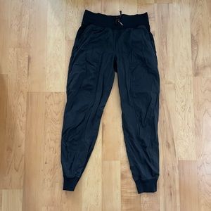 Lululemon Black Dance studio joggers Size 6